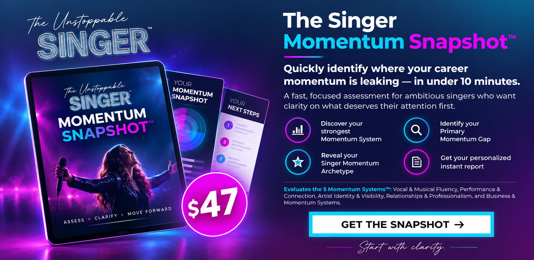Momentum Snapshot website image